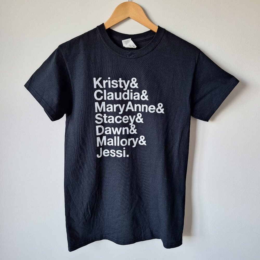 The Baby-Sitters Club Tribute Printed T-Shirt - Black